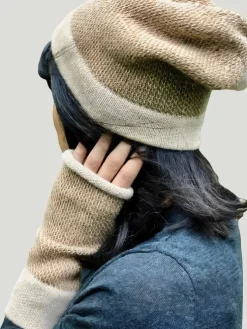 SLATE + SALT Interwoven Alpaca Beanie Hat
