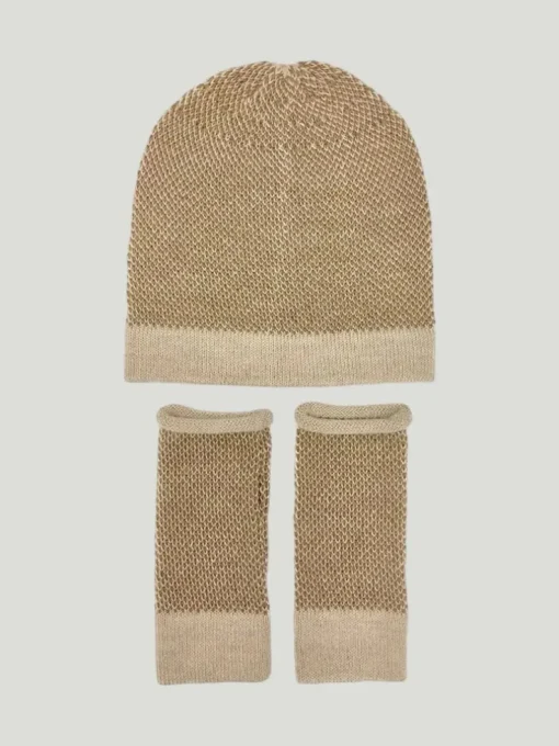 SLATE + SALT Interwoven Alpaca Beanie Hat