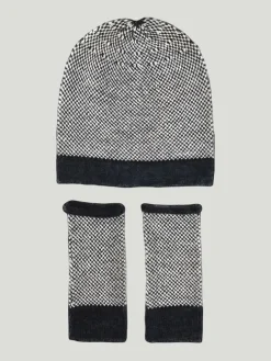 SLATE + SALT Interwoven Alpaca Beanie Hat