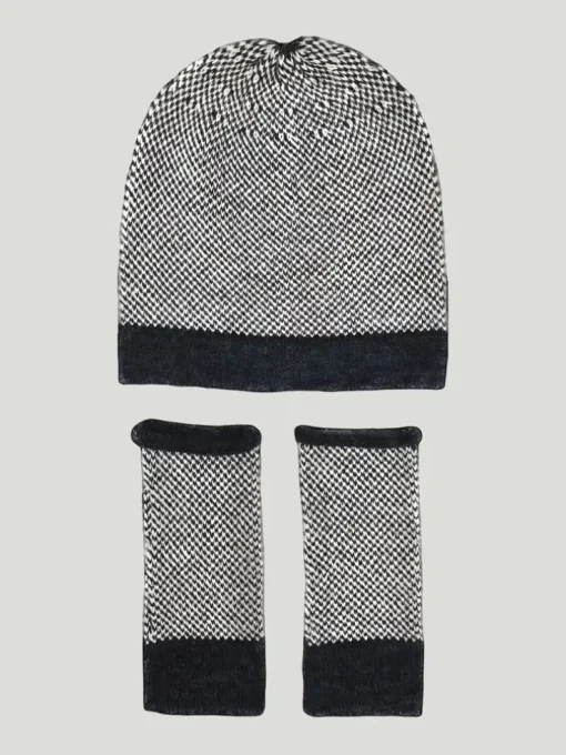 SLATE + SALT Interwoven Alpaca Beanie Hat