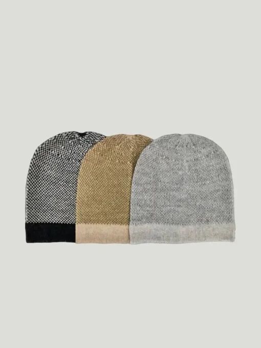 SLATE + SALT Interwoven Alpaca Beanie Hat