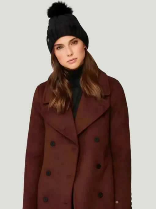 SOIA & KYO Amalie Removable Pom Beanie Knit Hat