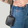 TAH Bags Leather Tech Pouch Wristlet