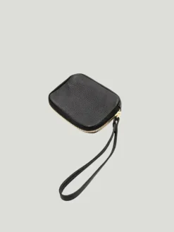 TAH Bags Leather Tech Pouch Wristlet