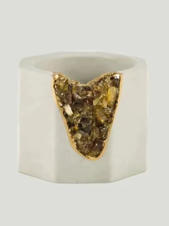 Tal & Bert Natural Geode Vessel