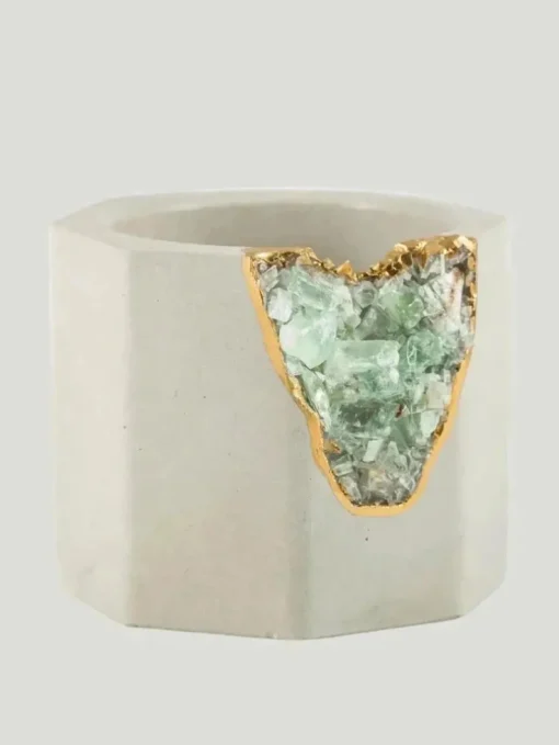 Tal & Bert Natural Geode Vessel