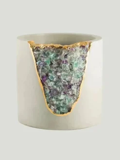 Tal & Bert Natural Quartz Planters