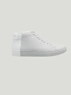 THEY Two Tone Mid Top Sneakers