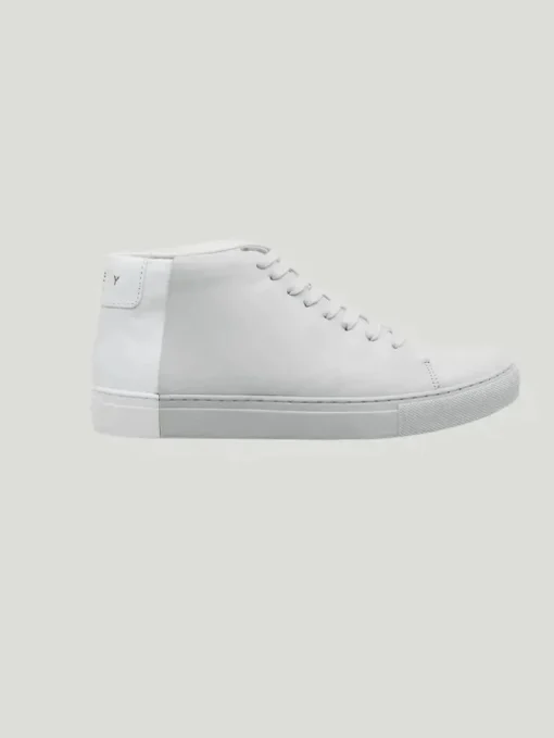 THEY Two Tone Mid Top Sneakers