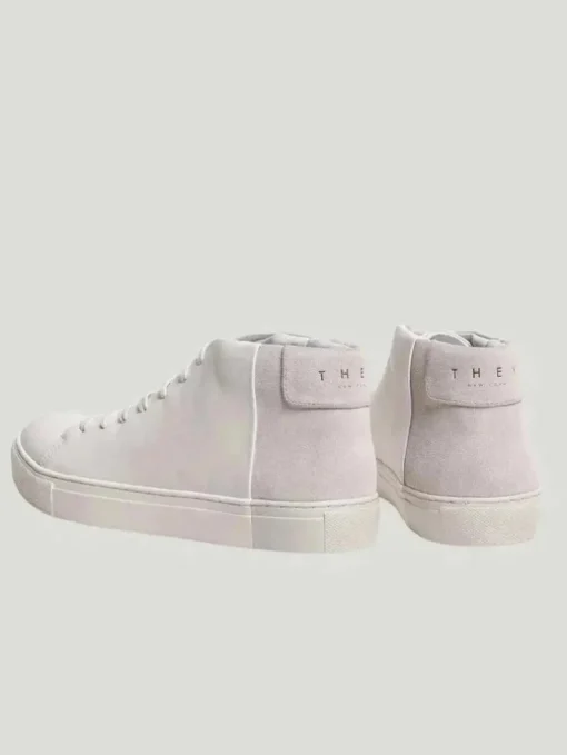 THEY Two Tone Mid Top Sneakers