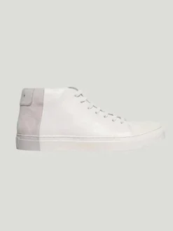 THEY Two Tone Mid Top Sneakers