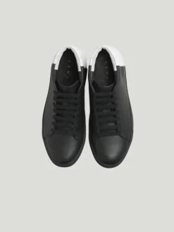 THEY Two Tone Mid Top Sneakers