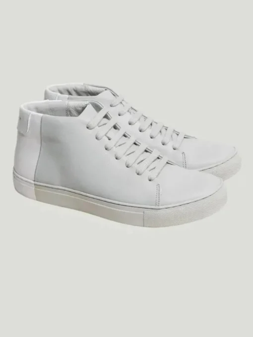 THEY Two Tone Mid Top Sneakers