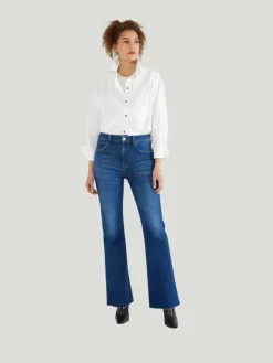 ÉTICA Denim Anya Modern Flare Denim Pant