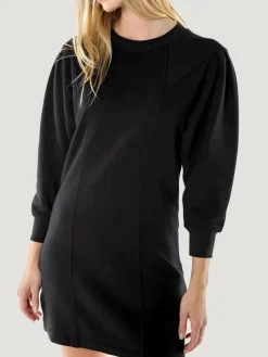 ÉTICA Denim Camila Pleated Knit Dress
