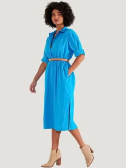 ÉTICA Denim Tina Shirt Dress