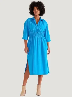 ÉTICA Denim Tina Shirt Dress