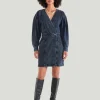 ÉTICA Mira Denim Wrap Dress