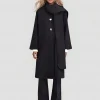 TOUCHÉ Shawl Collar Coat