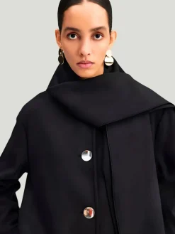 TOUCHÉ Shawl Collar Coat