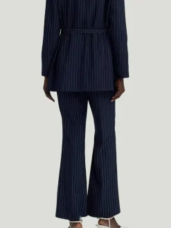 TOUCHÉ Striped Suiting Set