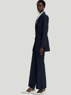 TOUCHÉ Striped Suiting Set