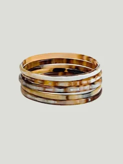 Tribe and Glory Ankole Horn Bangles