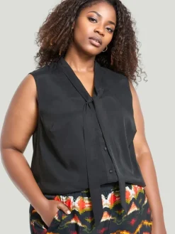 Universal Standard Brava Cupro Blouse