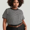 Universal Standard Breton Stripe Garcon Tee