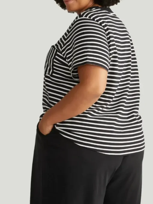 Universal Standard Breton Stripe Garcon Tee
