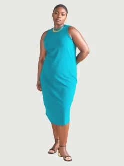 Universal Standard Cai High Neck Tank Dress
