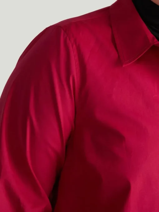 Universal Standard Elbe Stretch Poplin Shirt