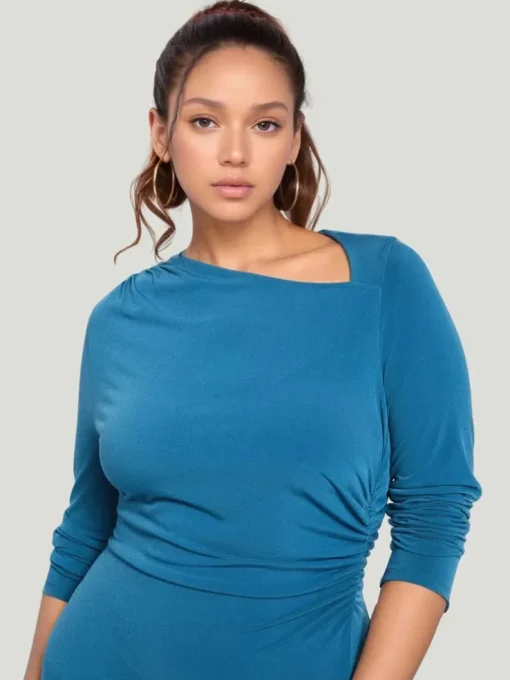Universal Standard Jersey Cinched Dress