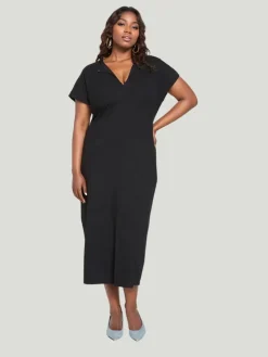 Universal Standard Spritz Divine Jersey Shift Dress