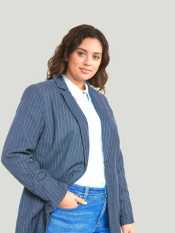Universal Standard The Pinstripe Blazer