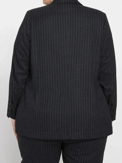 Universal Standard The Pinstripe Blazer