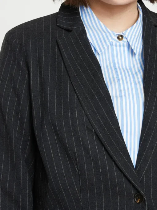 Universal Standard The Pinstripe Blazer