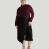 Universal Standard Villa Linen Wrap Culottes