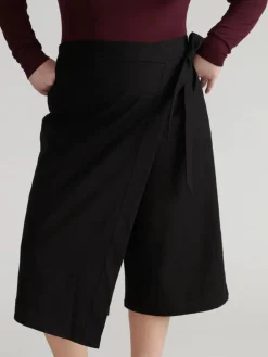 Universal Standard Villa Linen Wrap Culottes