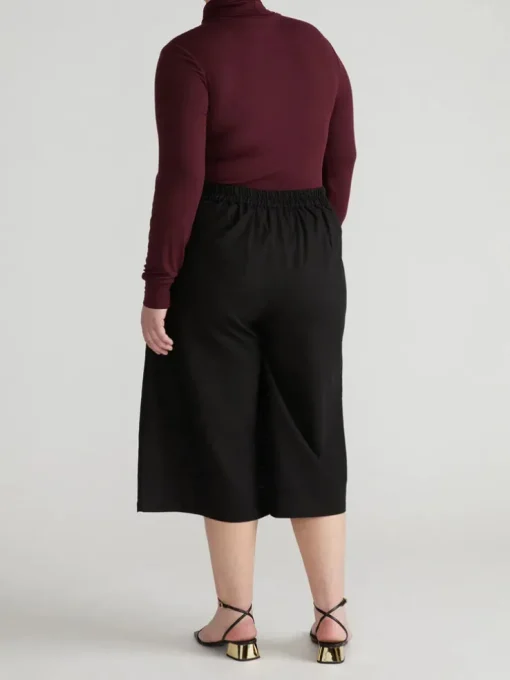 Universal Standard Villa Linen Wrap Culottes