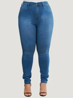 Vibrant M.i.U Plus Size All Season Skinny Jeans