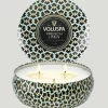 Voluspa French Linen 3 Wick Tin Candle