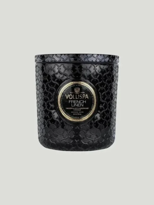 Voluspa French Linen Luxe Candle