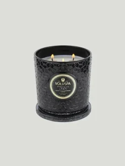 Voluspa French Linen Luxe Candle