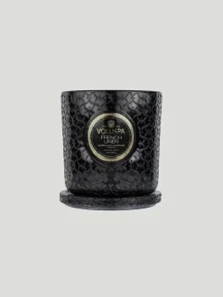 Voluspa French Linen Luxe Candle