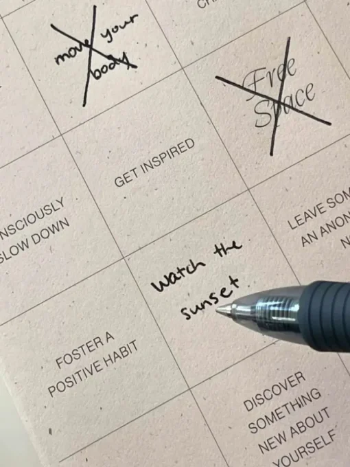 Wilde House Paper Balance Bingo Pad