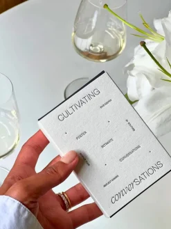 Wilde House Paper Cultivating Conversations Card Deck