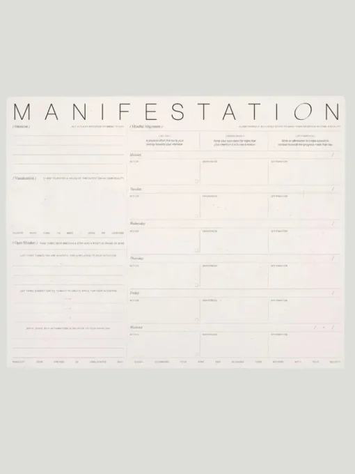 Wilde House Paper Manifestation Pad