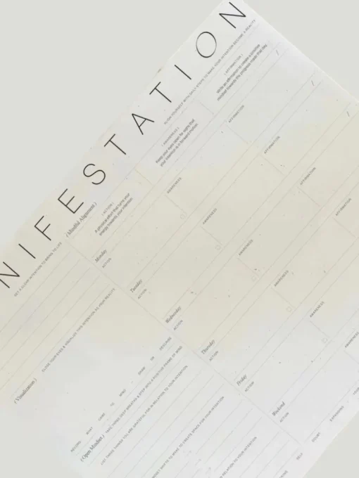 Wilde House Paper Manifestation Pad
