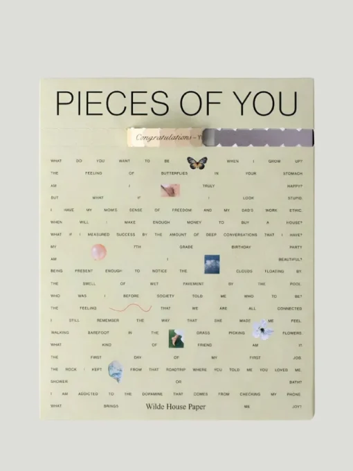 Wilde House Paper Pieces Of You Journal